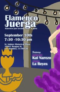 Flamenco Juerga Sep 10, Los Alamitos, CA